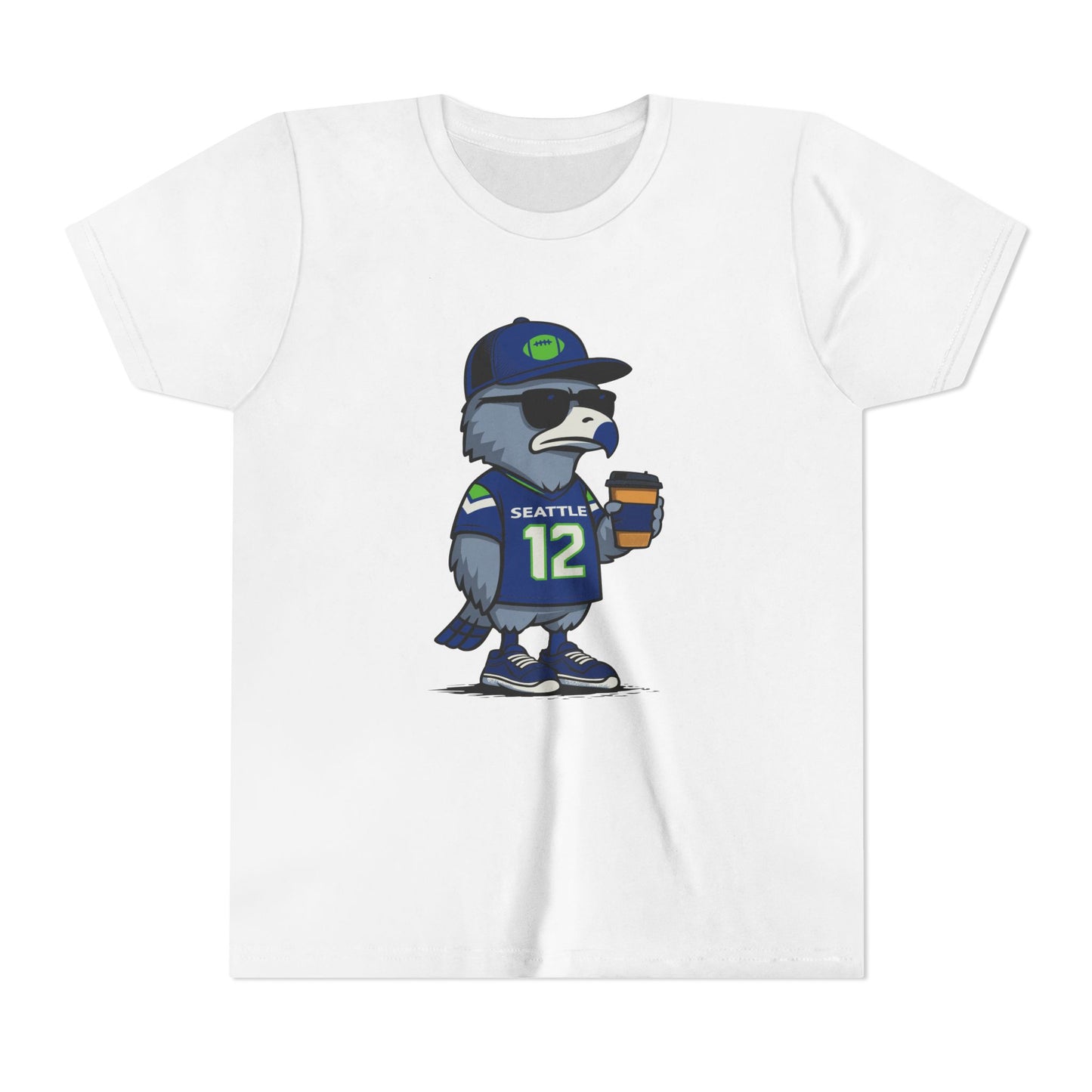 Seattle Mascot Coffee Youth T-Shirt