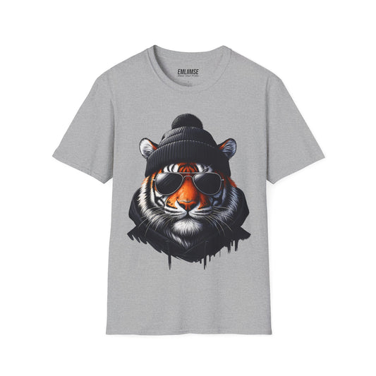 Cool Tiger Splash Art T-Shirt