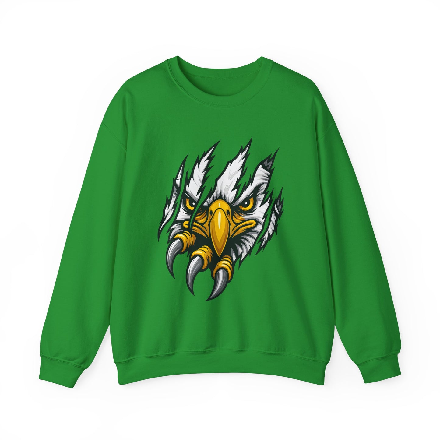 Fierce Eagle Claw Scratch Crewneck Sweatshirt