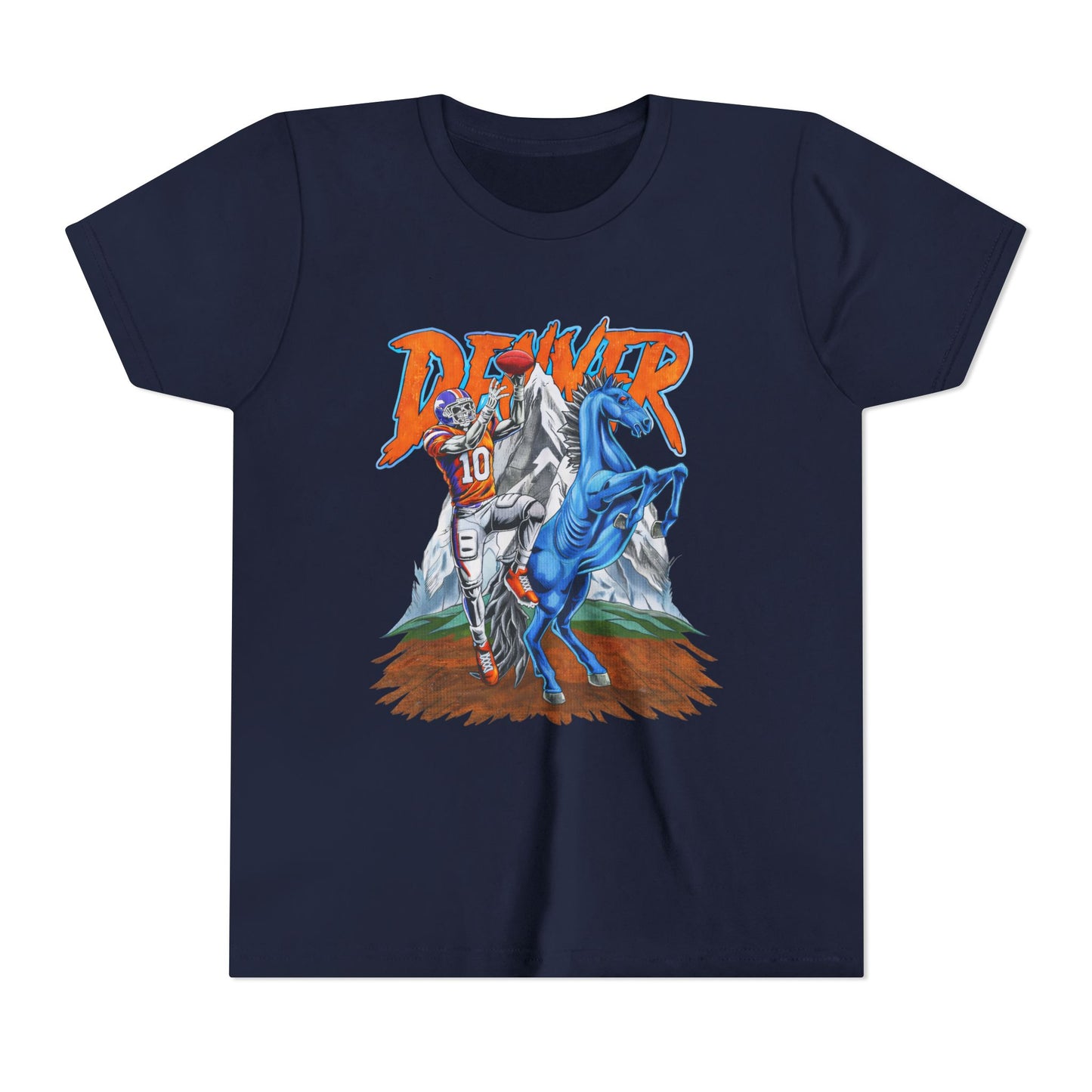 Denver Skeleton V1 Youth T-Shirt