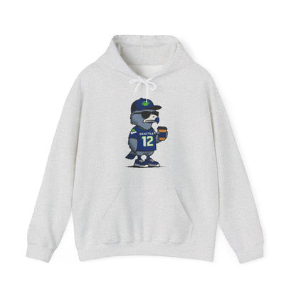 Seattle Mascot Coffee Hoodie