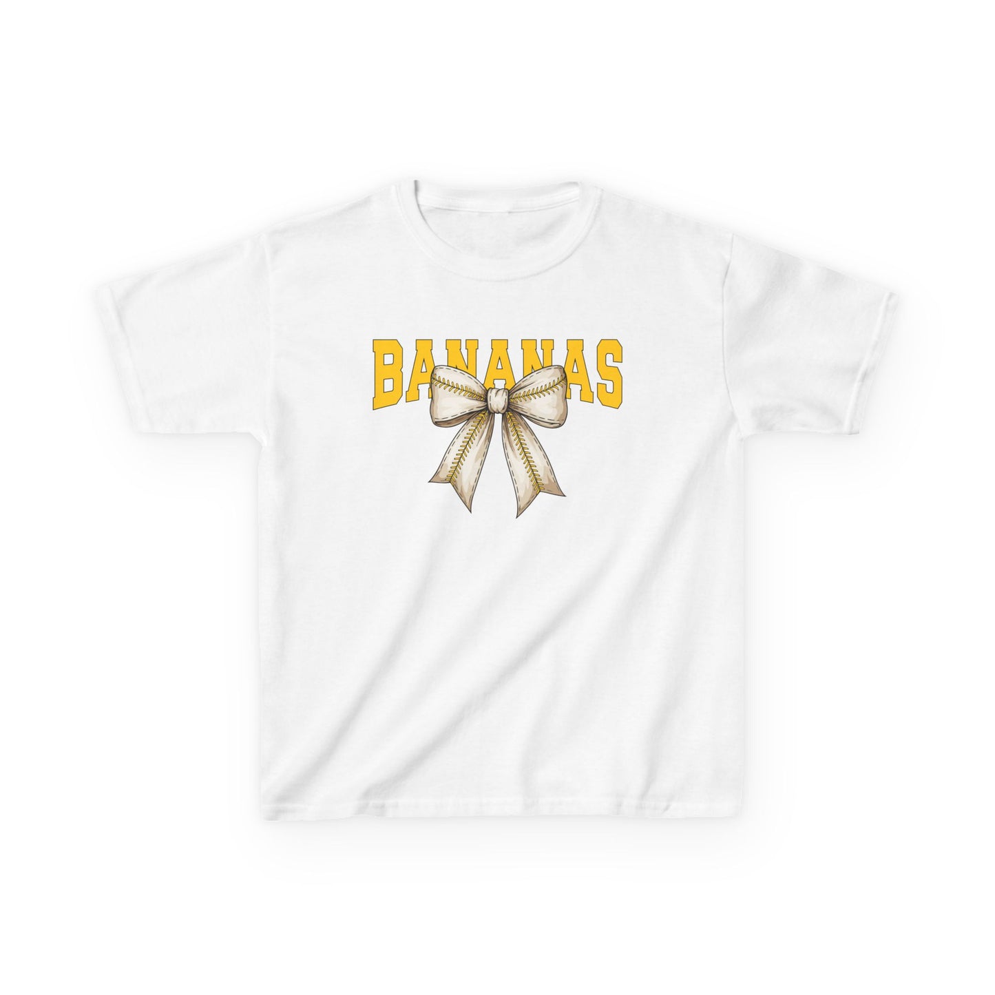 Bananas Coquette Bow Youth T-Shirt