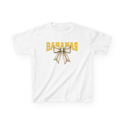 Bananas Coquette Bow Youth T-Shirt