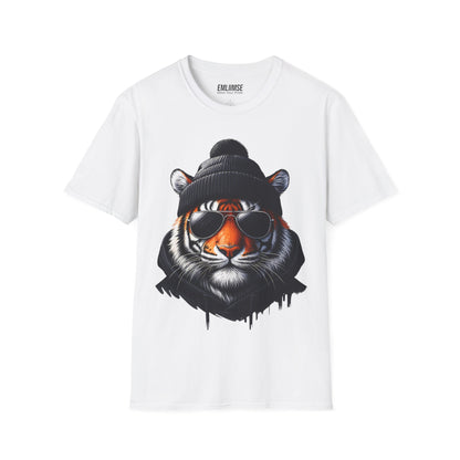 Cool Tiger Splash Art T-Shirt