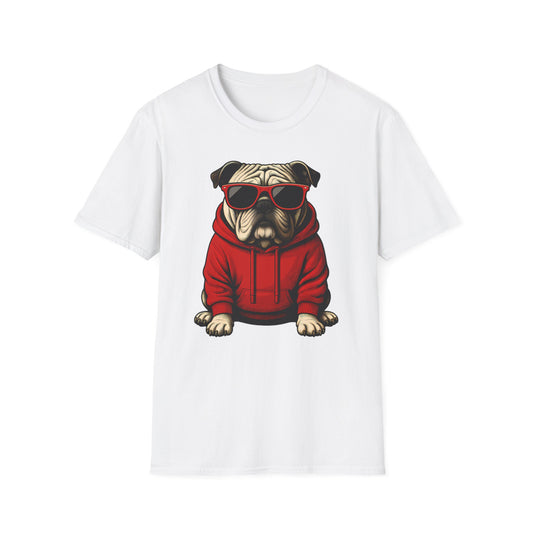 Cool Bulldog Dog T-Shirt