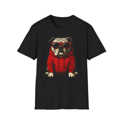 Cool Bulldog Dog T-Shirt