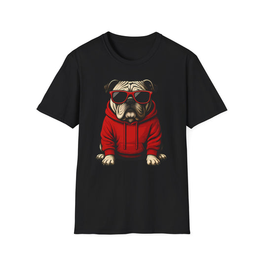 Cool Bulldog Dog T-Shirt