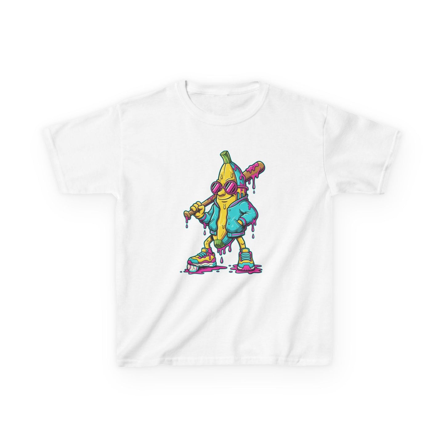 Dripping Banana Mascot Youth T-Shirt