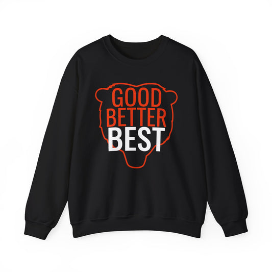 Good Better Best Bear Silhouette Sweatshirt