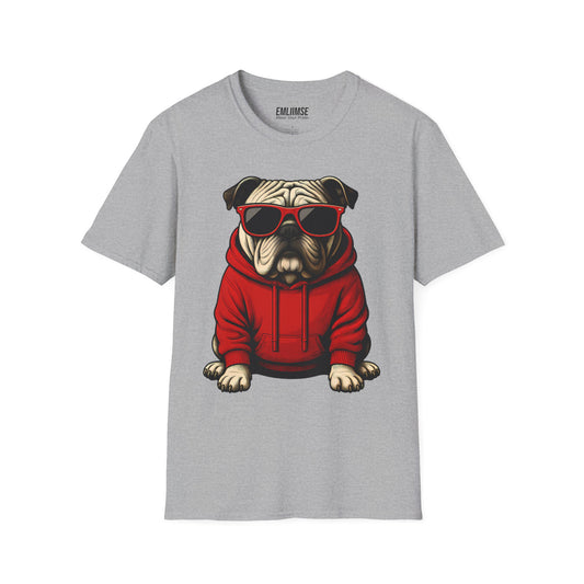 Cool Bulldog Dog T-Shirt