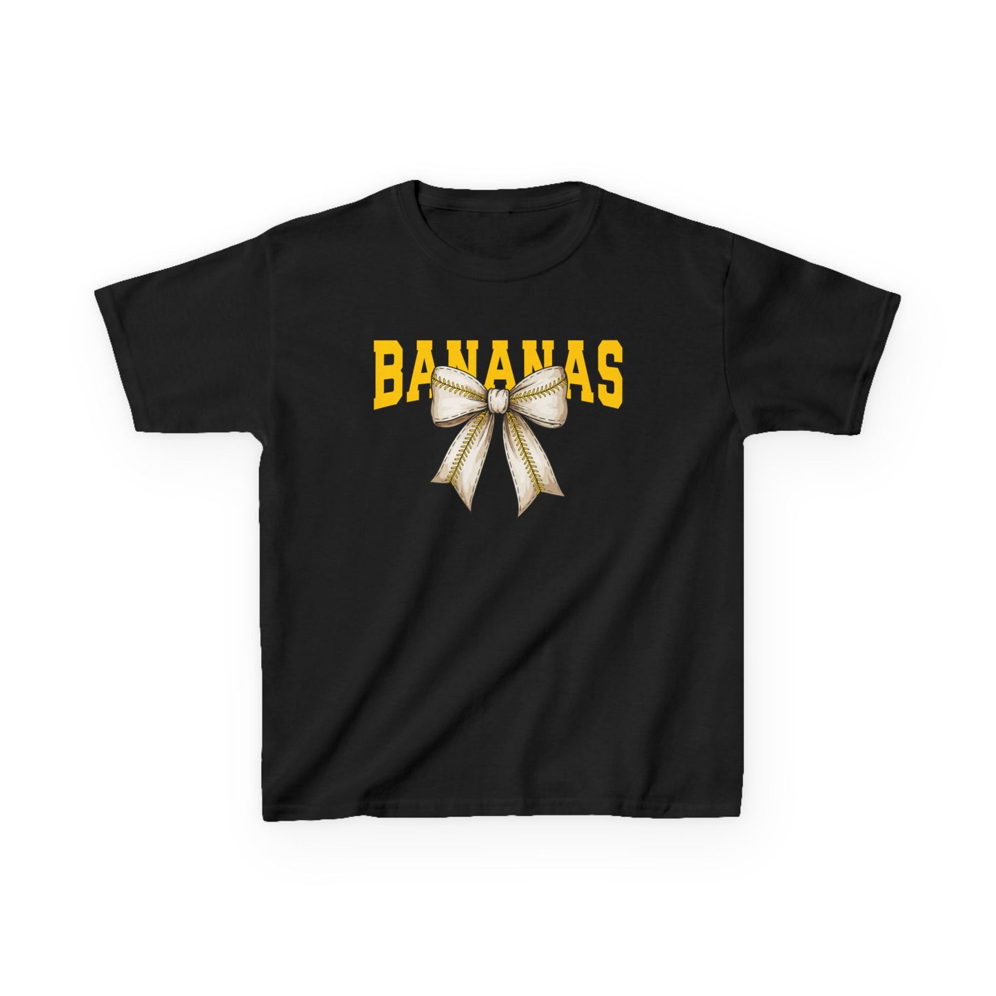 Bananas Coquette Bow Youth T-Shirt