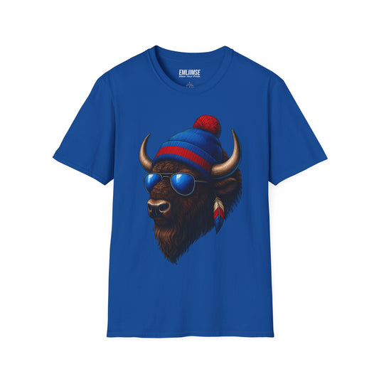 Retro Buffalo Wild Animal T-Shirt