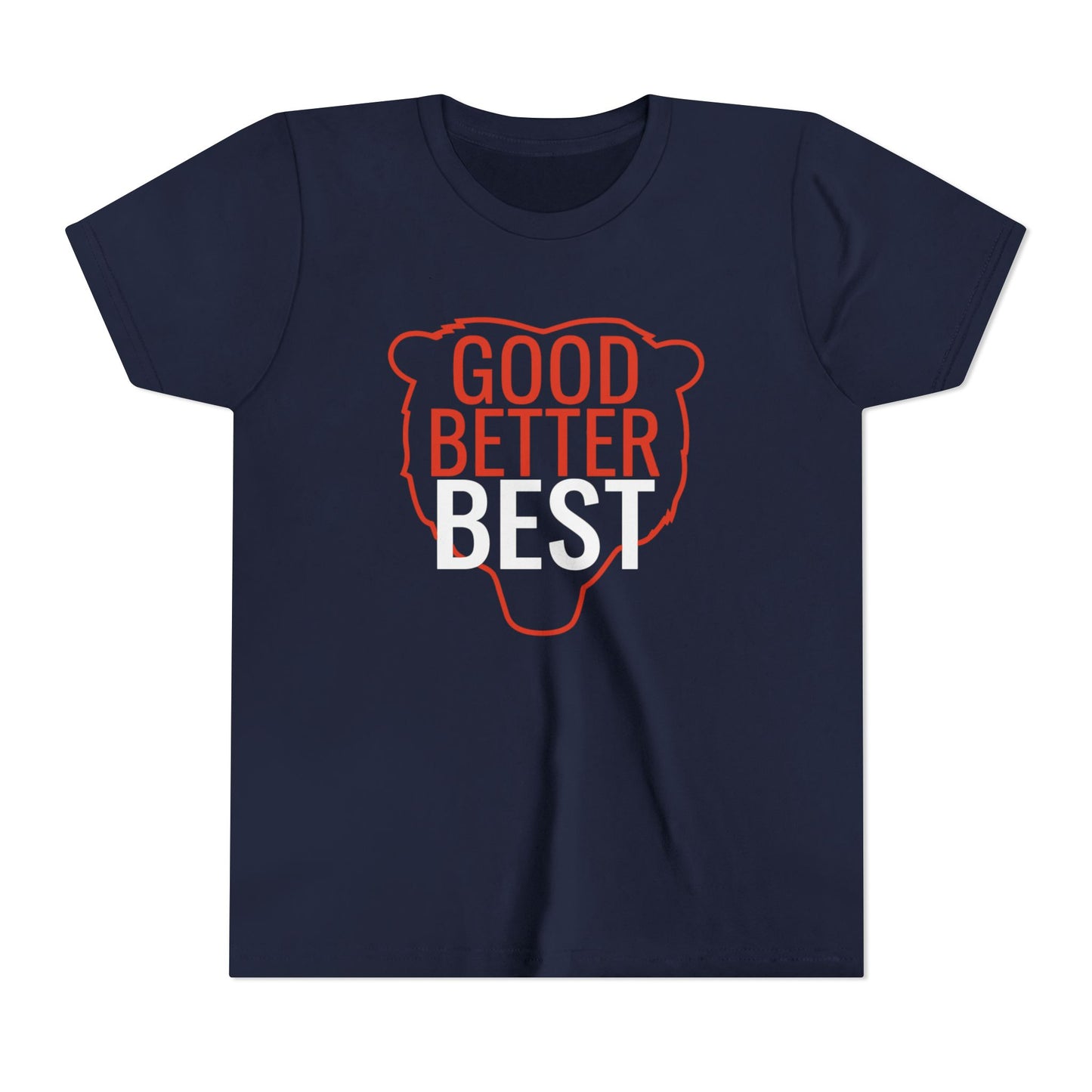 Good Better Best Bear Silhouette Youth T-Shirt