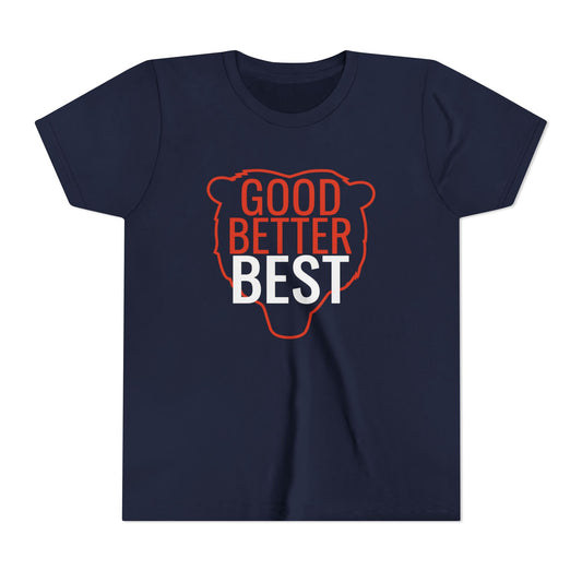 Good Better Best Bear Silhouette Youth T-Shirt