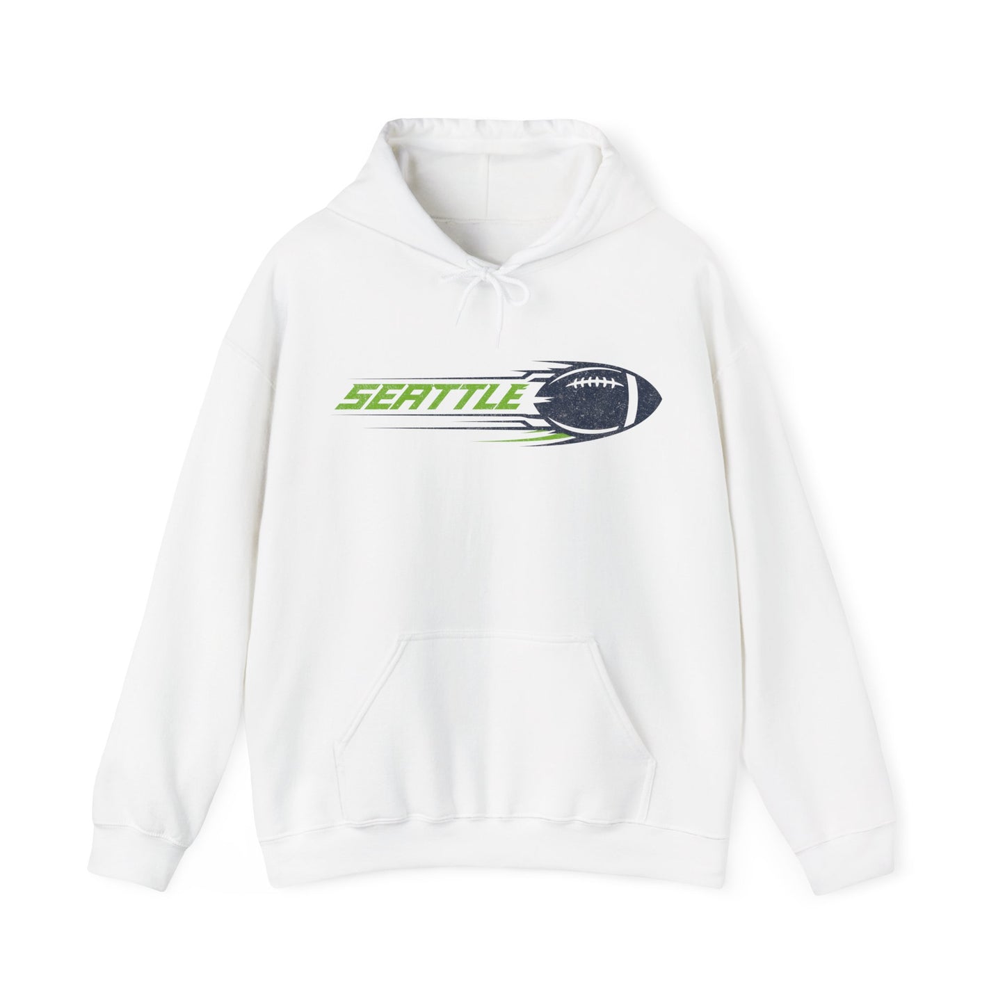 Vintage Seattle Ball Hoodie
