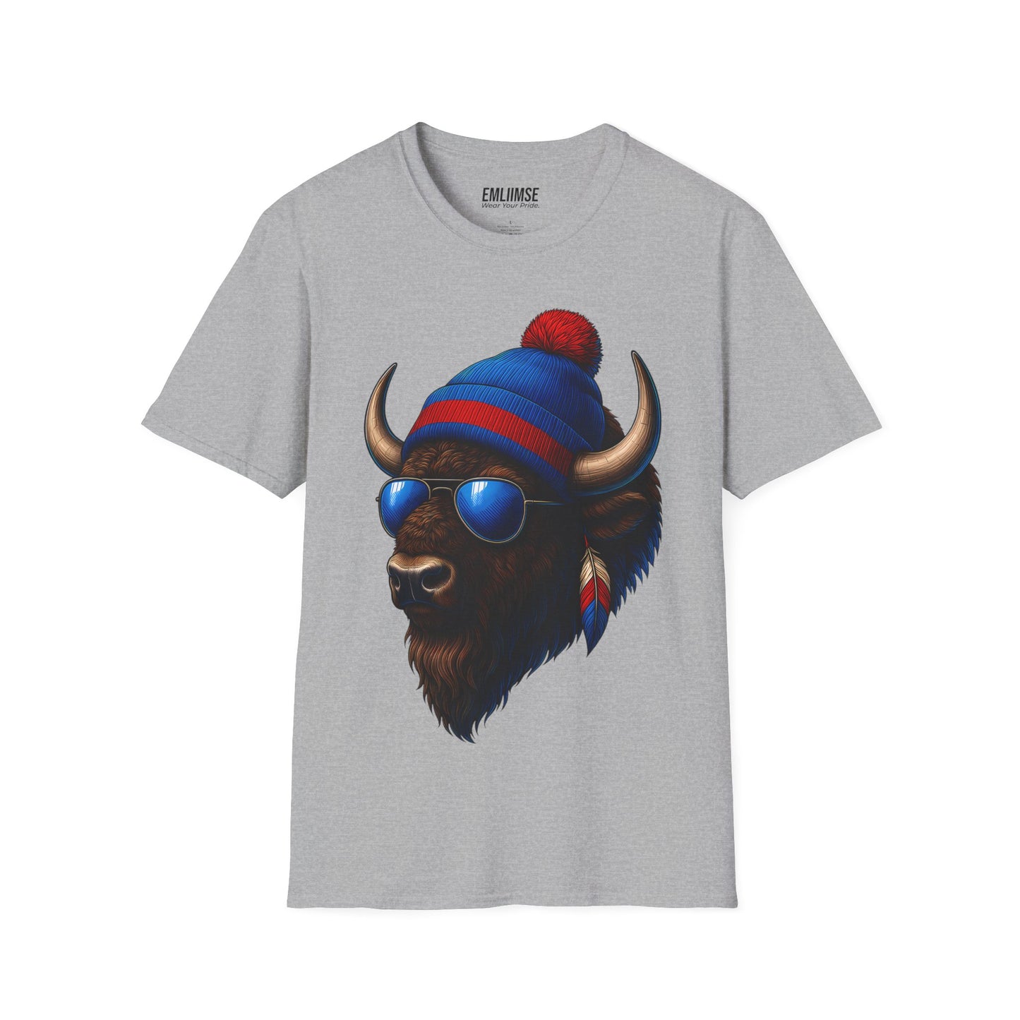 Retro Buffalo Wild Animal T-Shirt