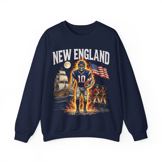 Vintage Skeleton New England Sweatshirt