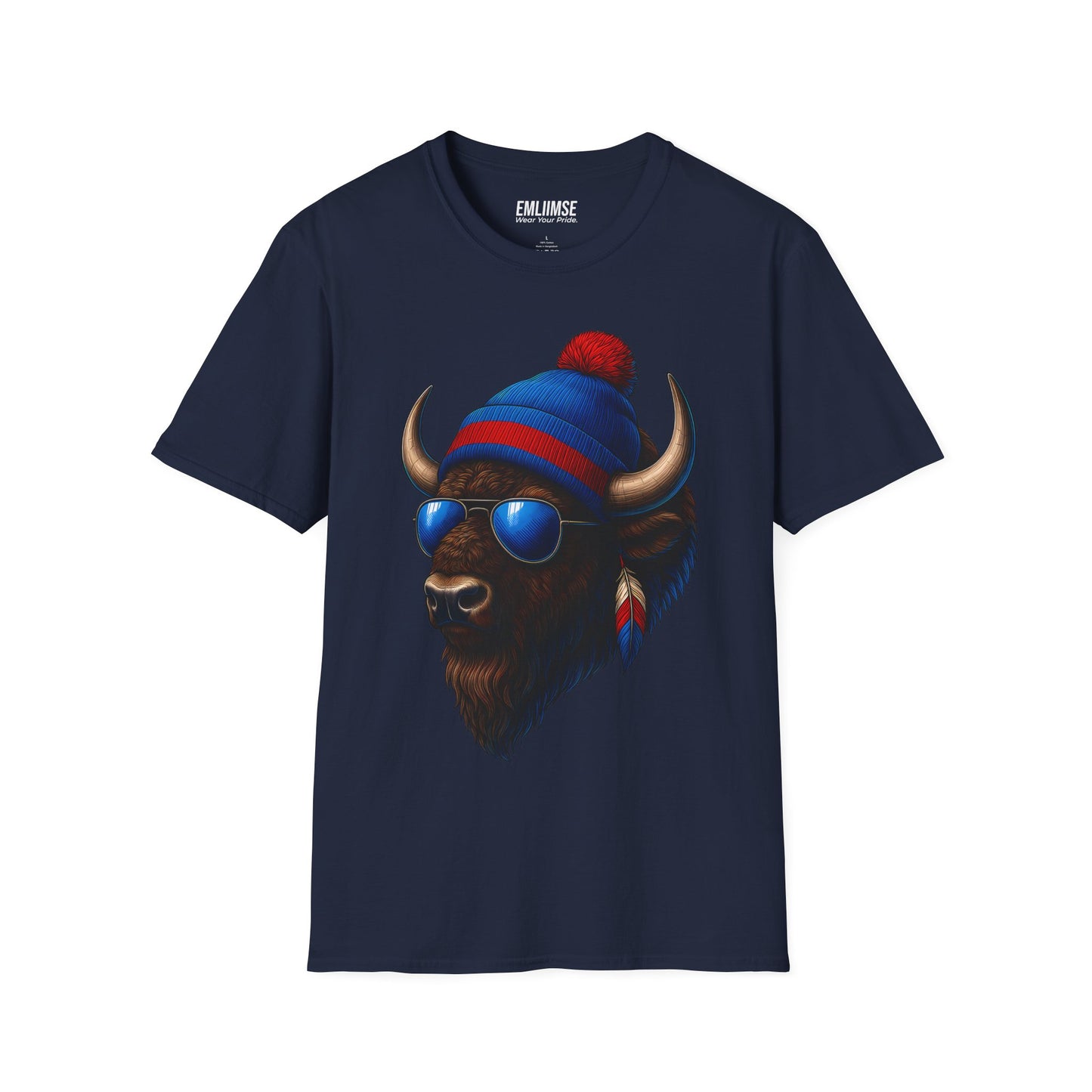 Retro Buffalo Wild Animal T-Shirt
