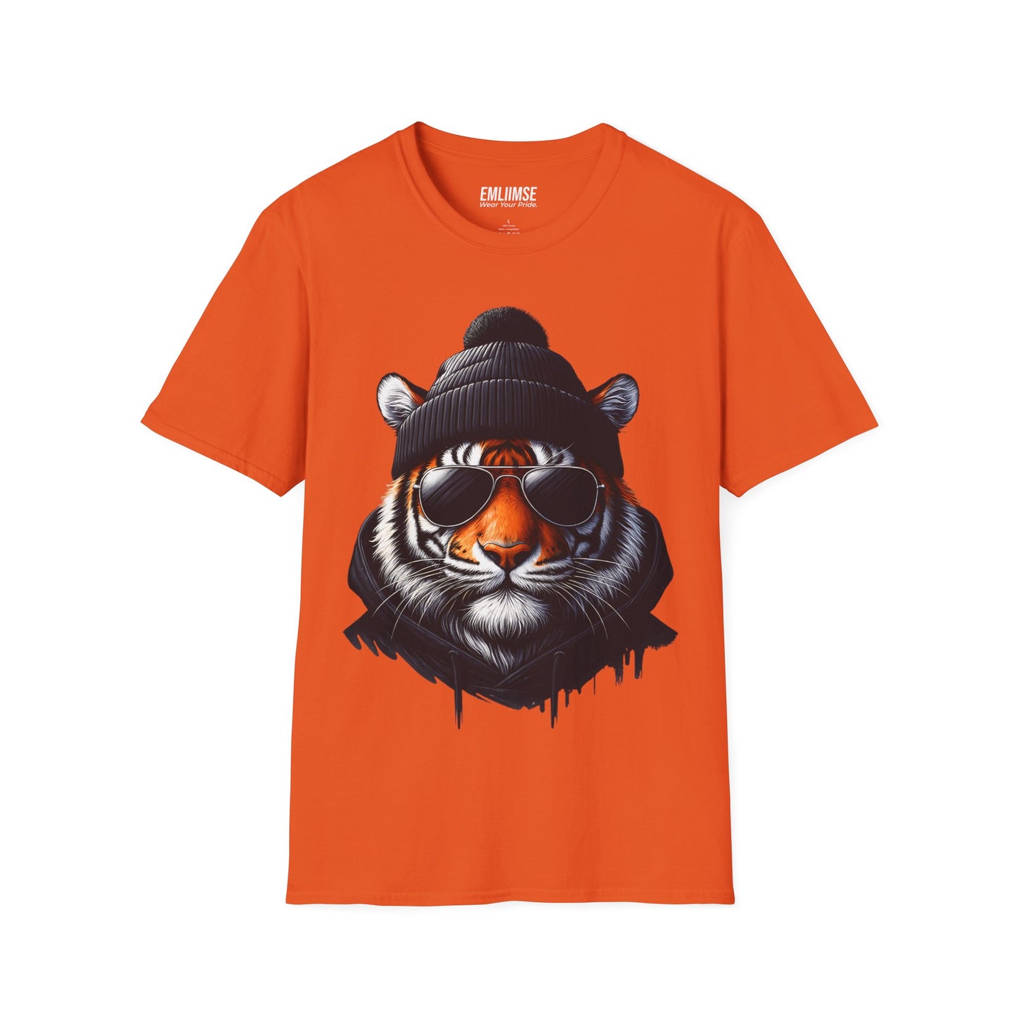 Cool Tiger Splash Art T-Shirt