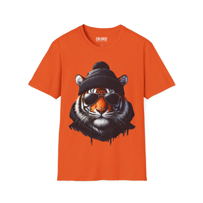 Cool Tiger Splash Art T-Shirt