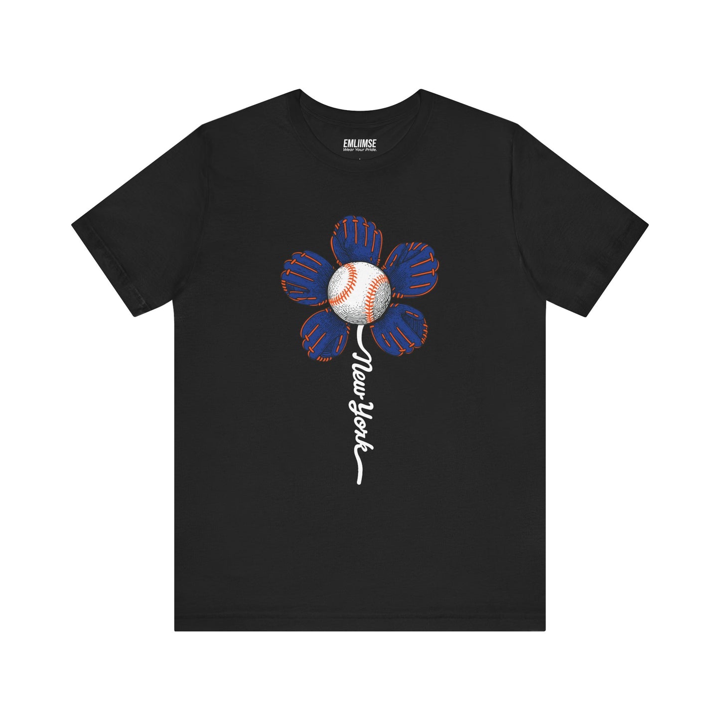 Blue Sun Flower New York T-Shirt
