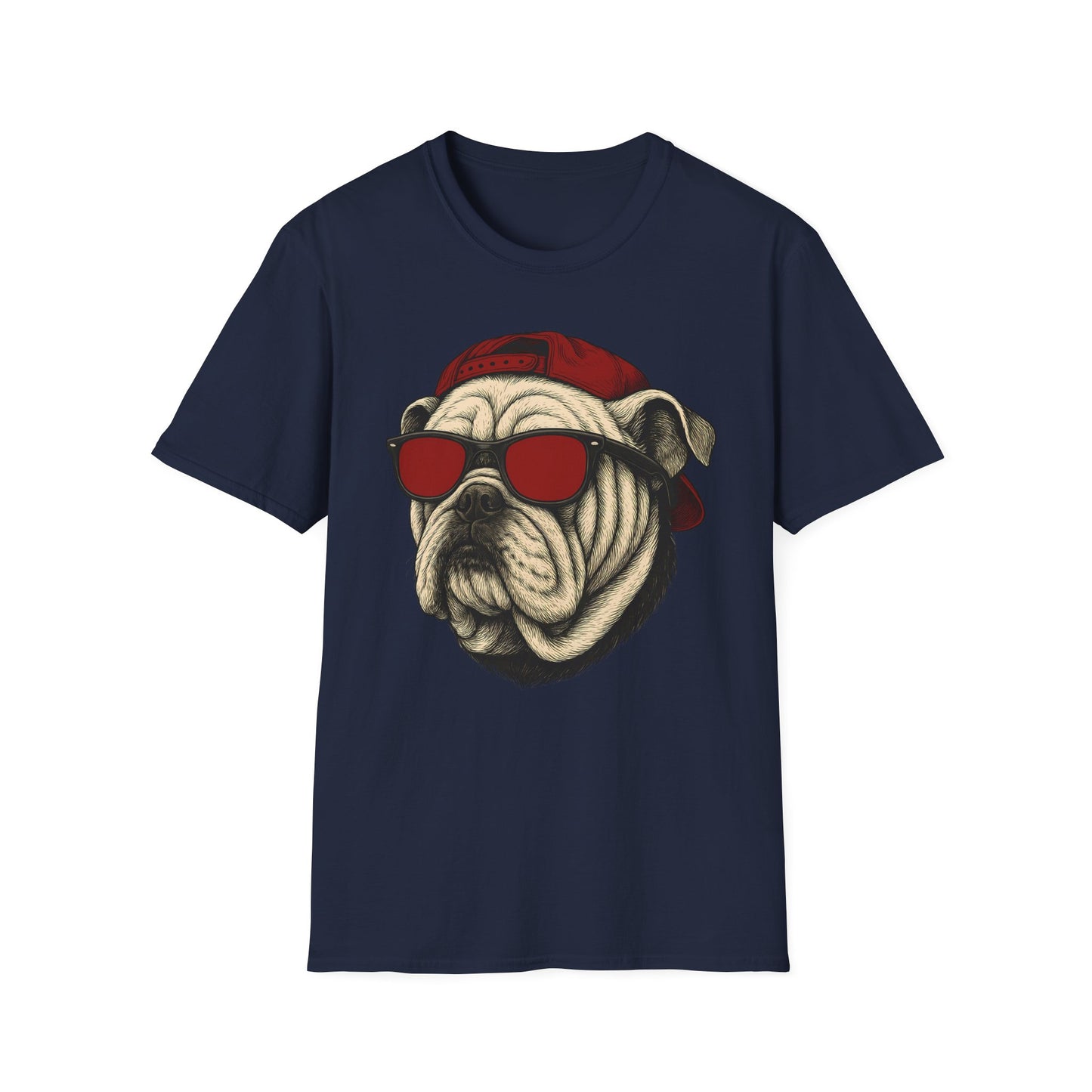 Cool Bulldog Dog T-Shirt