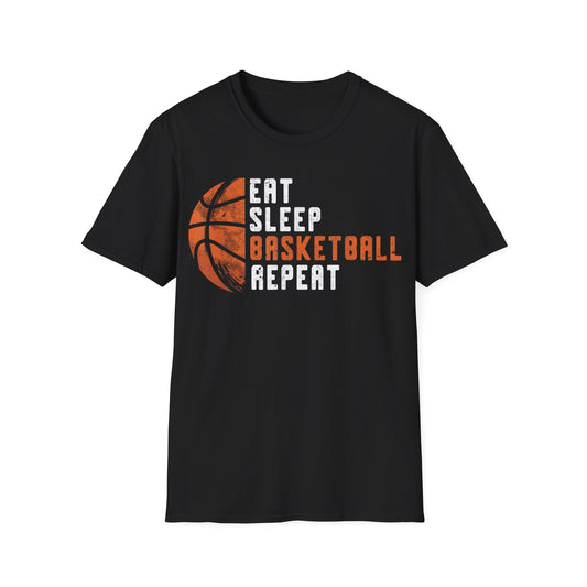 Eat Sleep Basketball Repeat T-Shirt