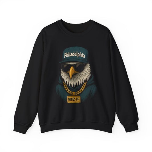 Eagle Mascot Crewneck Sweatshirt