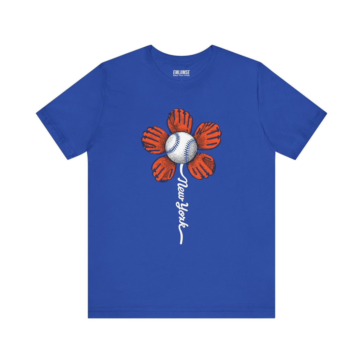 Orange Sun Flower New York T-Shirt