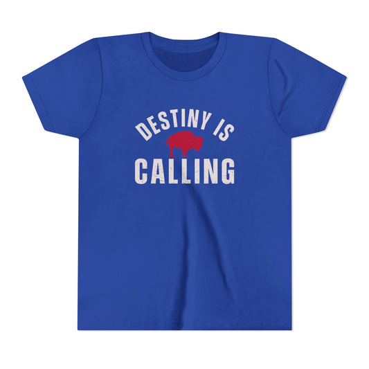 Destiny Is Calling Buffalo Youth T-Shirt