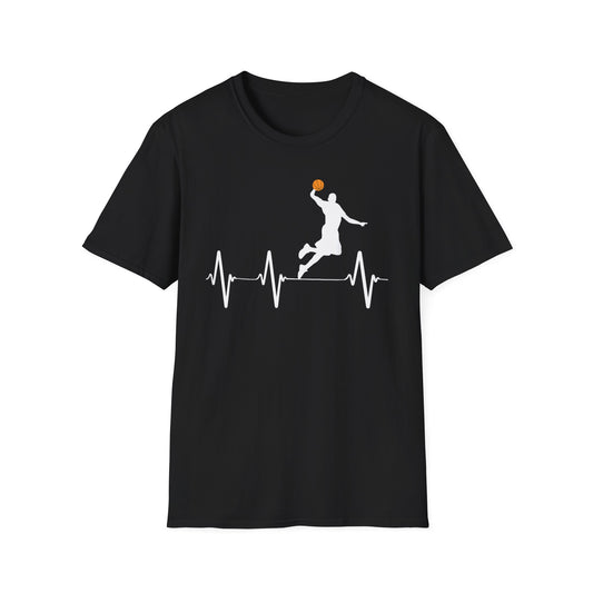 Basketball Heartbeat T-Shirt