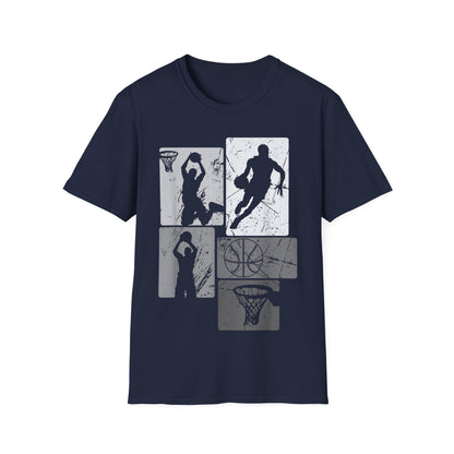 Vintage Basketball Player T-Shirt