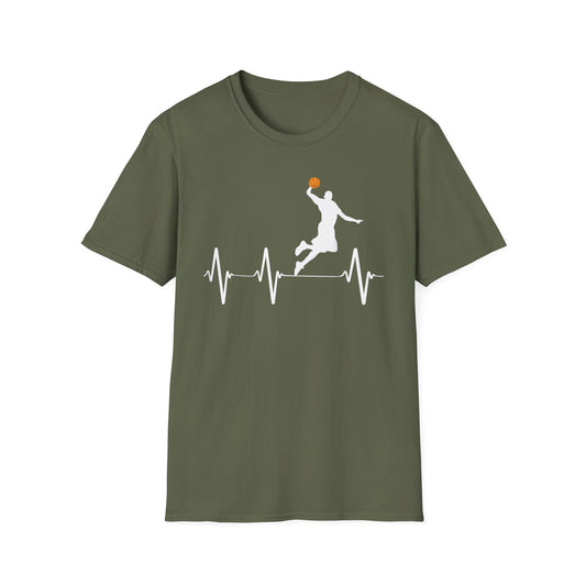 Basketball Heartbeat T-Shirt