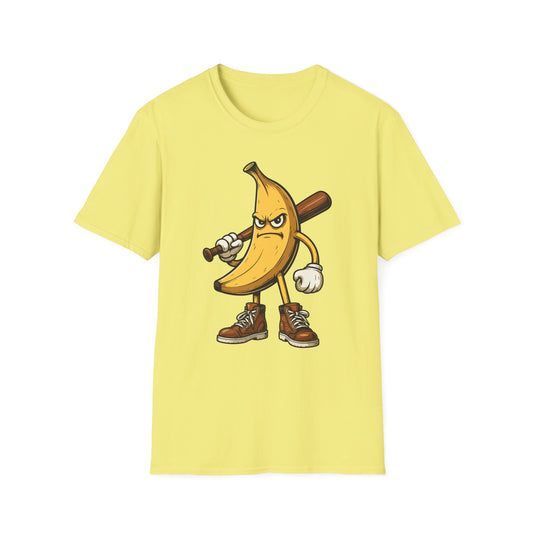 Angry Banana Baseball T-Shirt