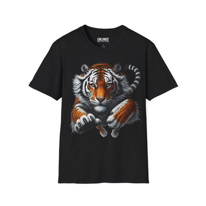 Retro Tiger Wild Animal T-Shirt