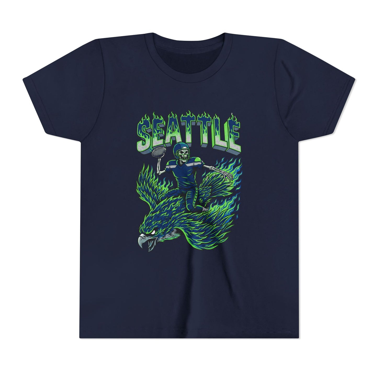Seattle Skeleton V1 Youth T-Shirt