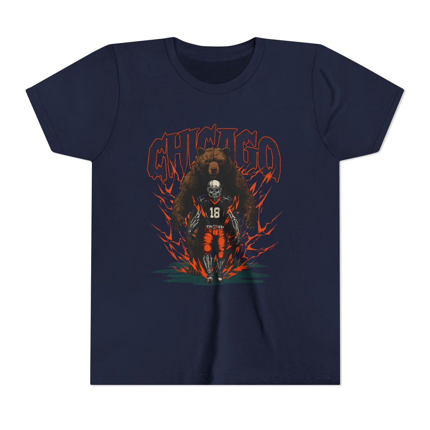 Chicago Skeleton 18 Youth T-Shirt