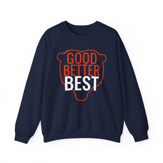 Good Better Best Bear Silhouette Sweatshirt