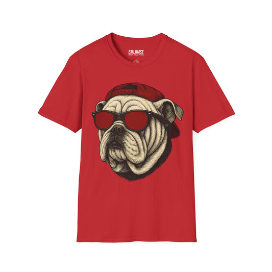 Cool Bulldog Dog T-Shirt