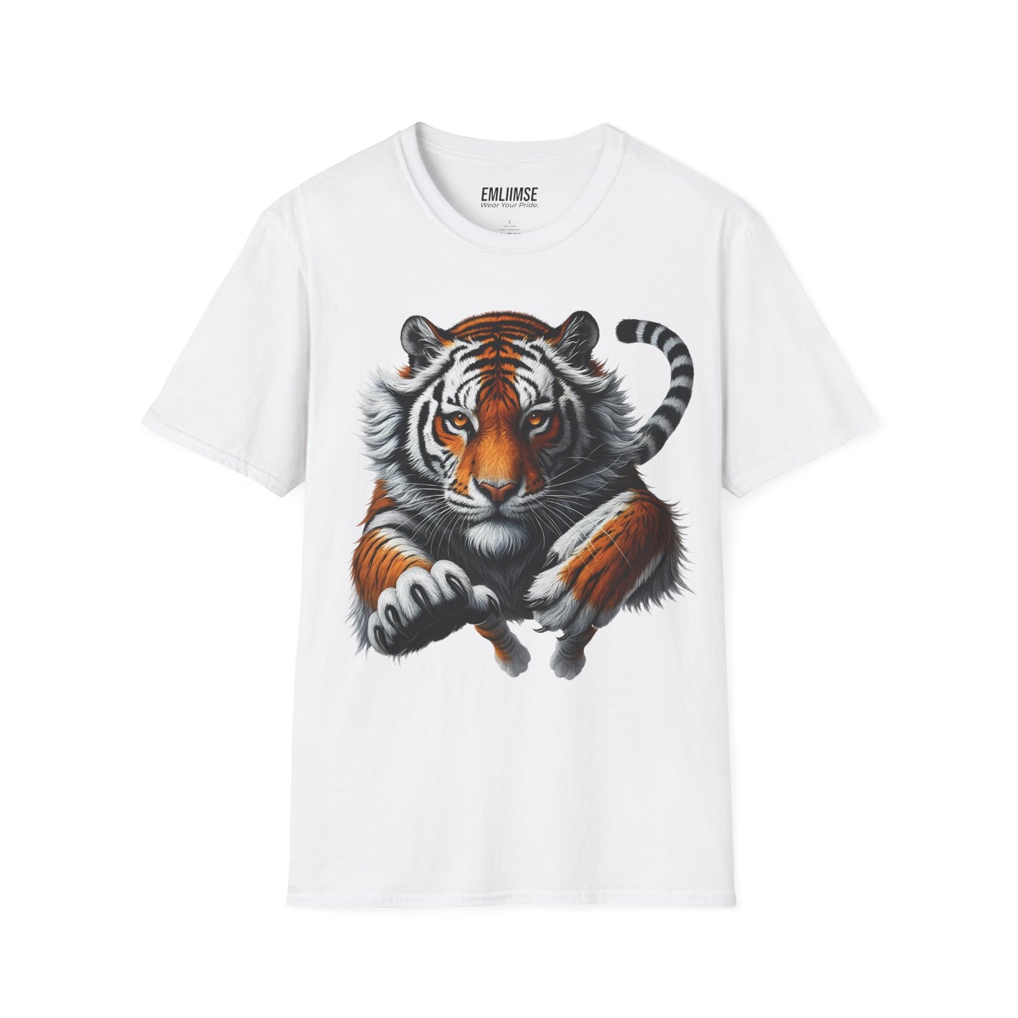 Retro Tiger Wild Animal T-Shirt