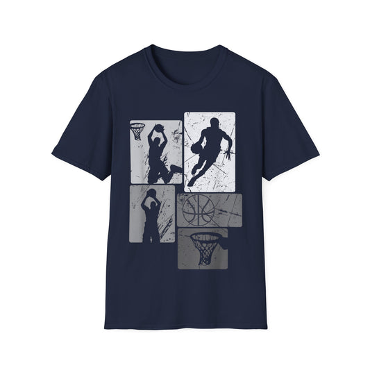 Vintage Basketball Player T-Shirt