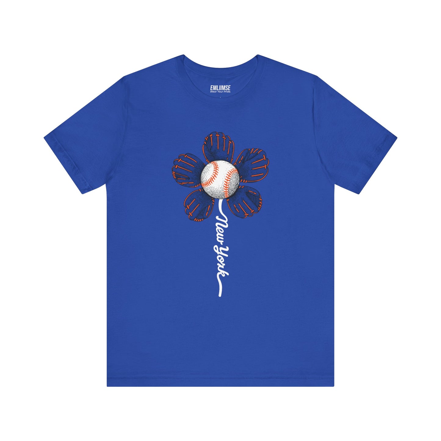 Blue Sun Flower New York T-Shirt