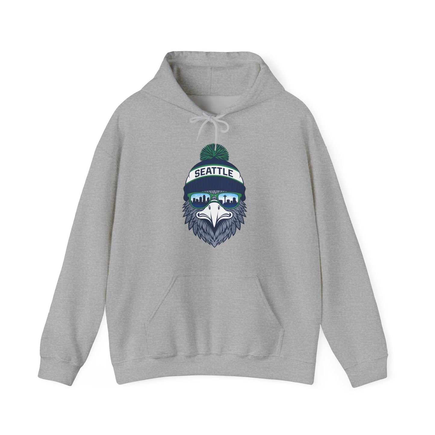 Seattle Mascot V9 Hoodie