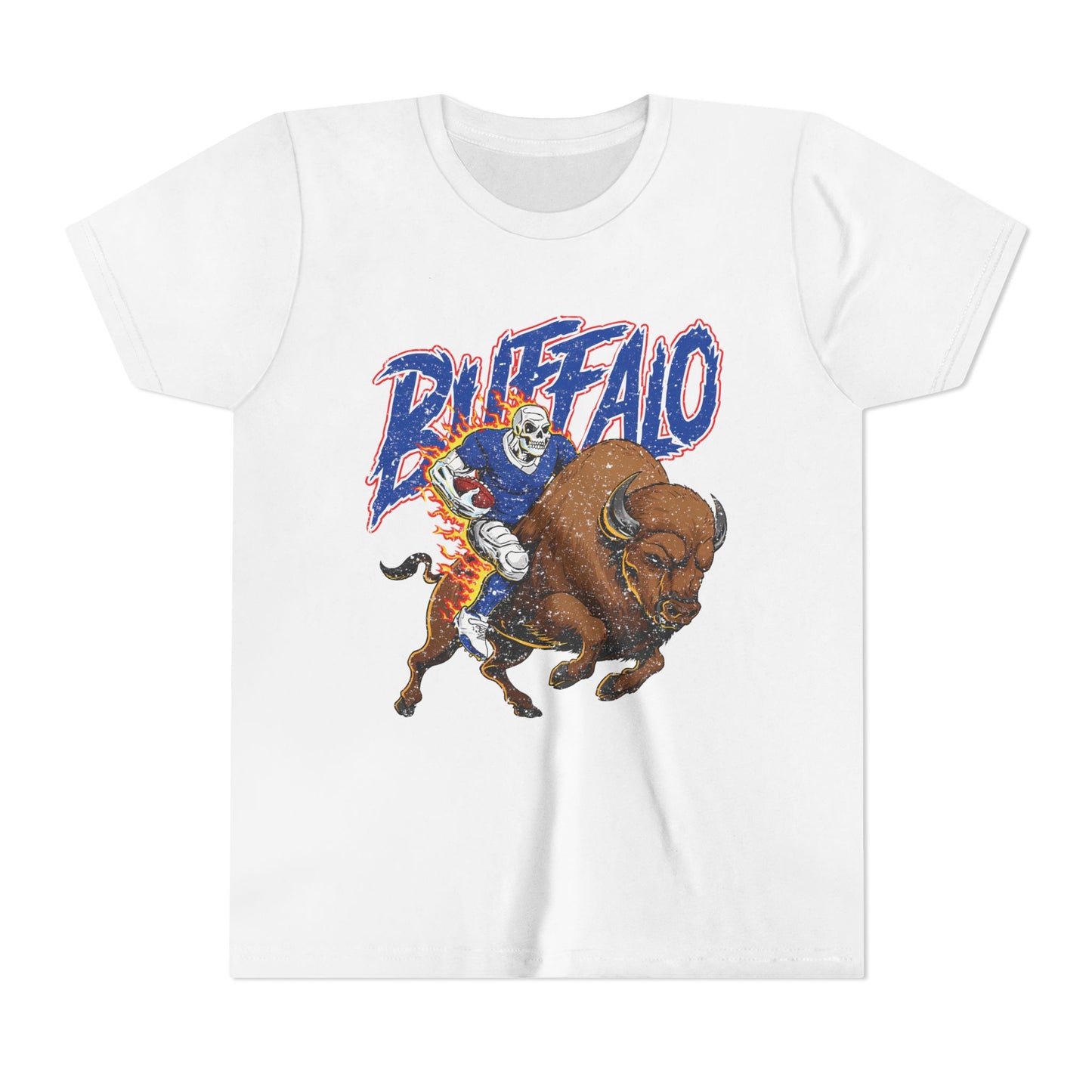 Skeleton Buffalo Youth T-Shirt