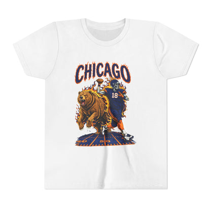 Vintage Skeleton Bear Youth T-Shirt