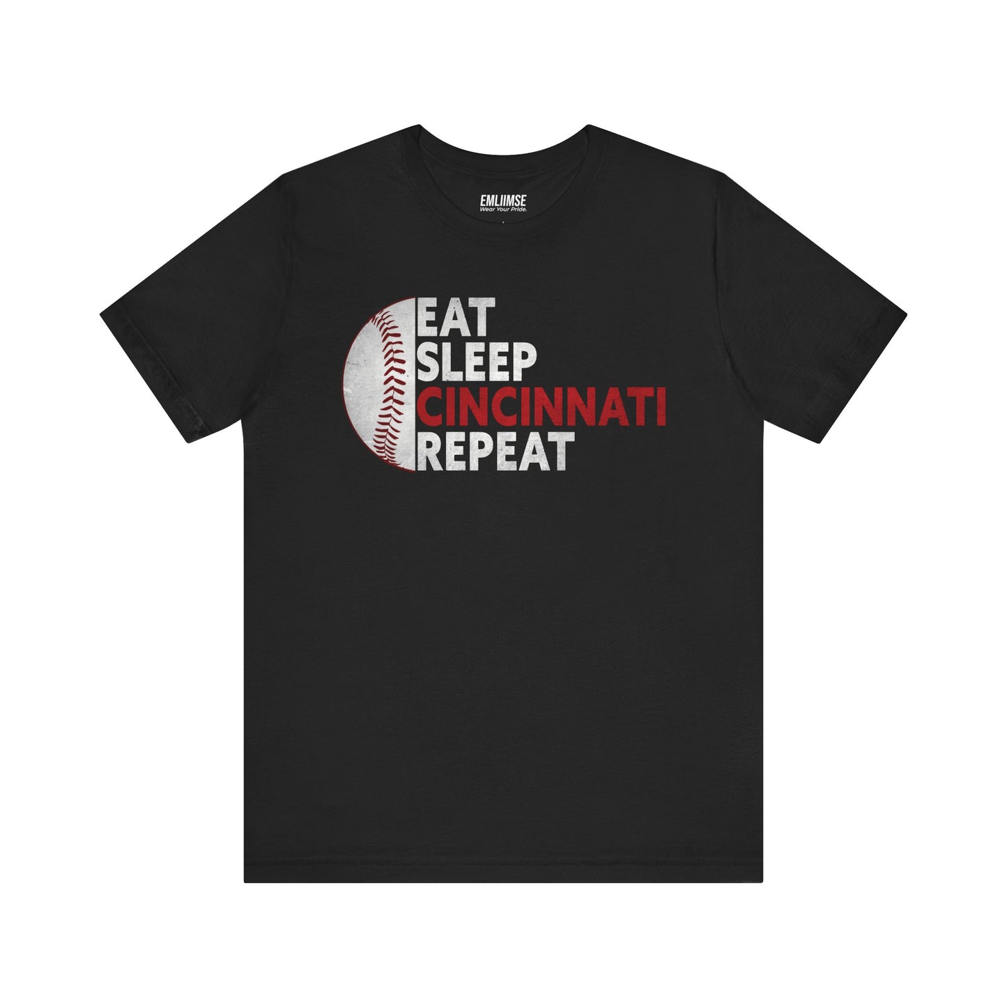 Eat Sleep Cincinnati Repeat T-Shirt