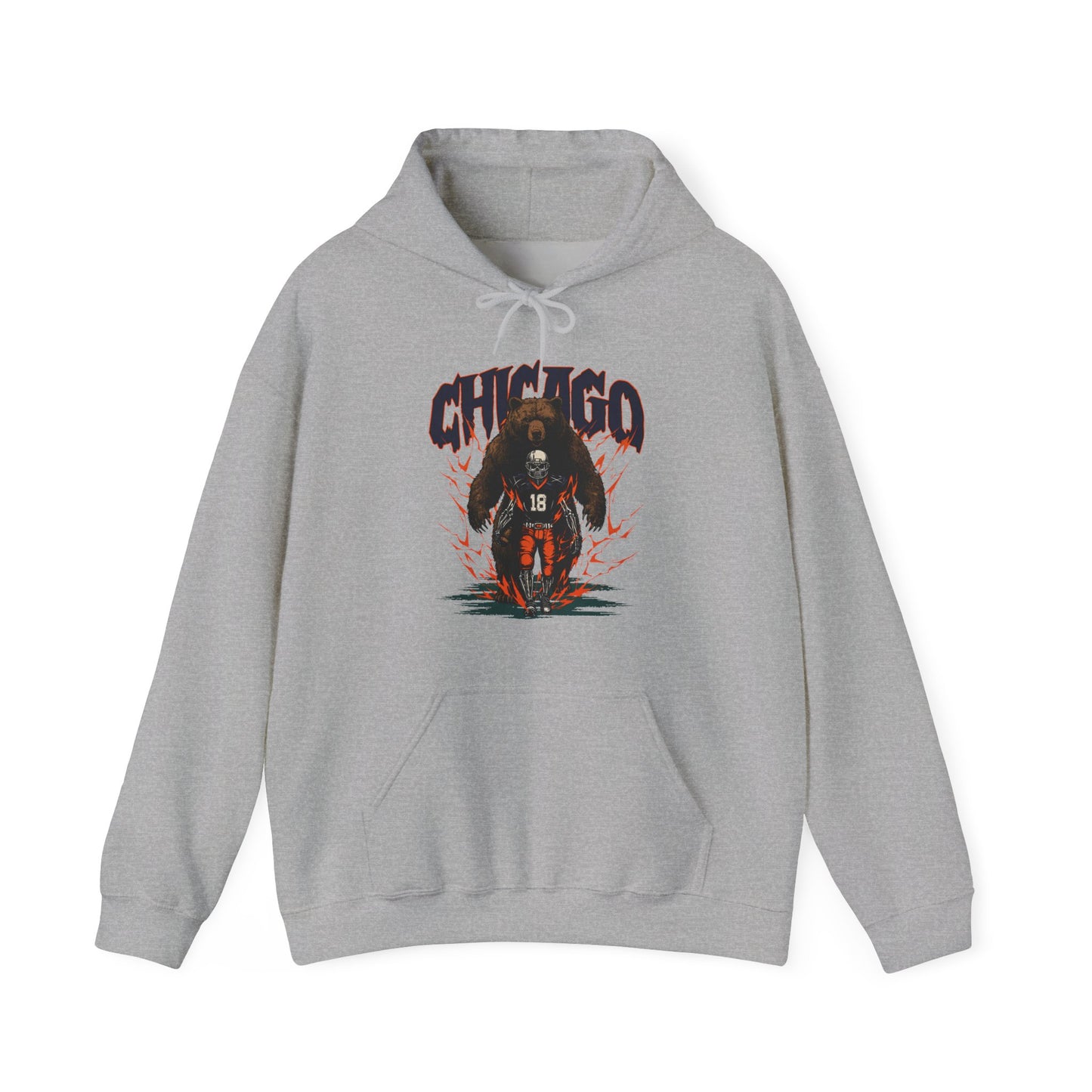 Chicago Skeleton 18 Hoodie