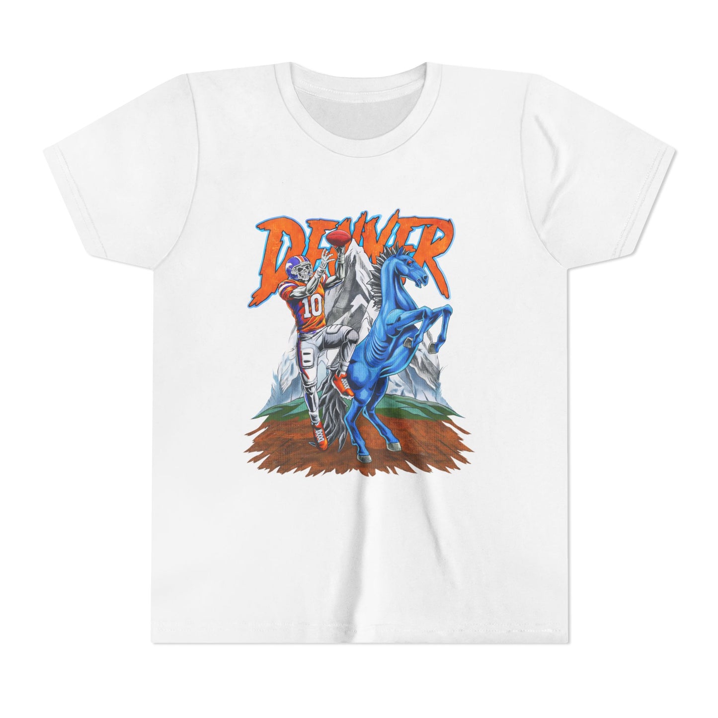Denver Skeleton V1 Youth T-Shirt