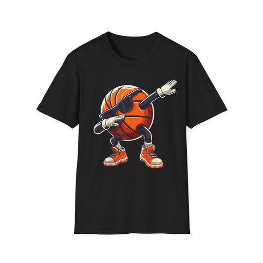 Retro Dabbing Basketball T-Shirt