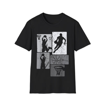 Vintage Basketball Player T-Shirt